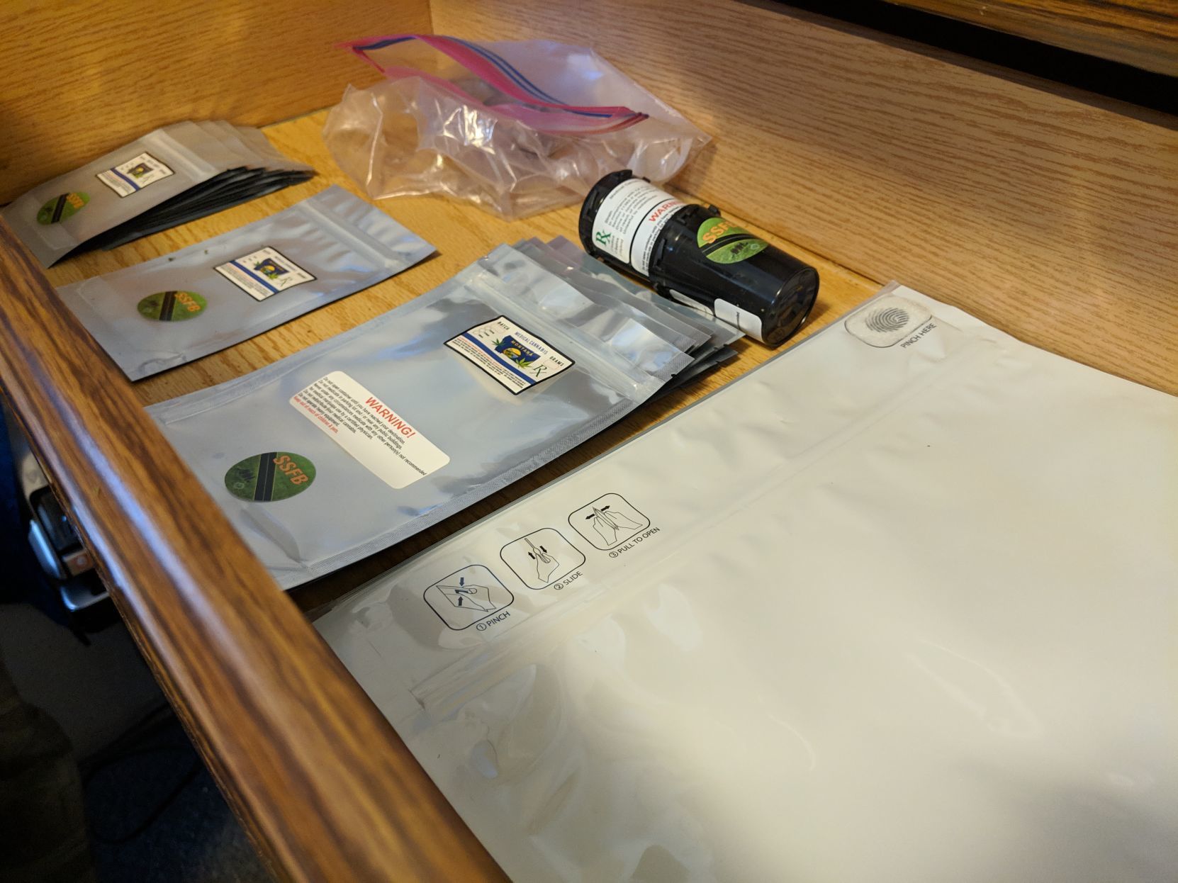 Medical marijuana packaging, 2018